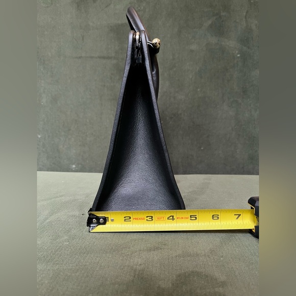 Strathberry Midi Calfskin Leather Tote - Black - Picture 5 of 10